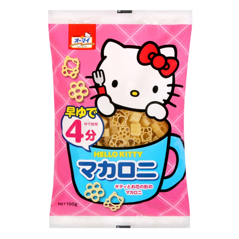 Mì Nui Hello Kitty/Hình Hoa Nội Địa Nhật 150g [HSD T3/2027]