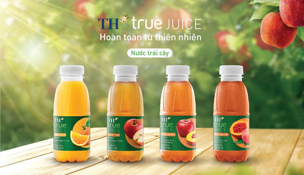Nước trái cây TH True Juice 350ml