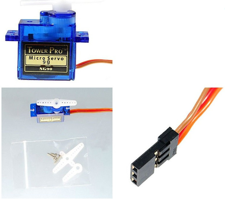 Động cơ RC Servo 9G SG90 - góc quay 180°