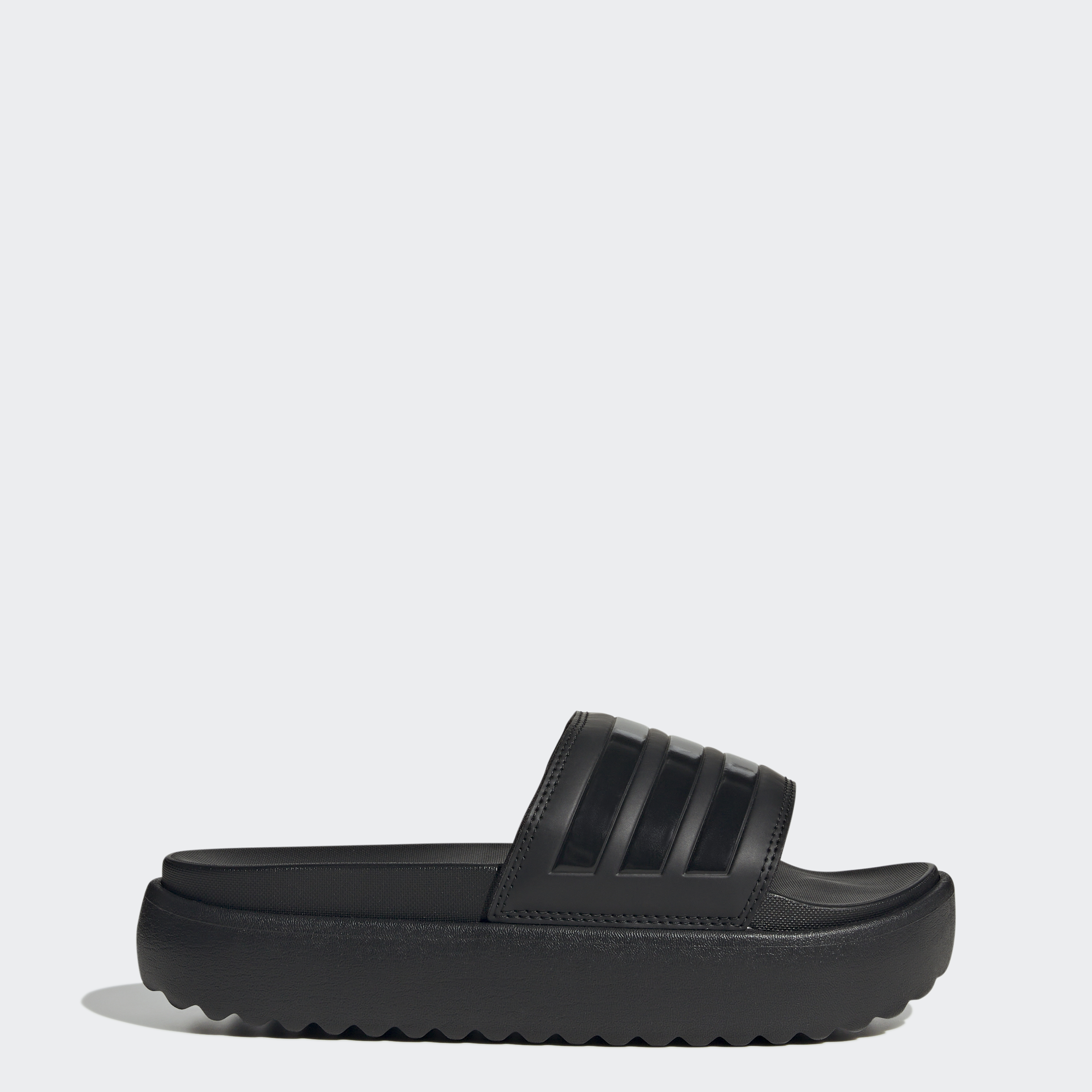 Adidas Bơi lội Dép Platform adilette Nữ Đen HQ6179