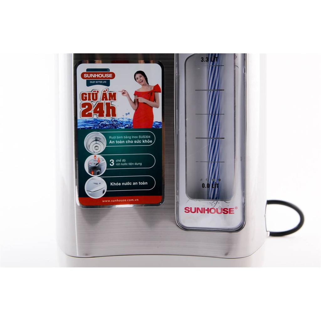 Bình thủy điện 3.3L SUNHOUSE SHD1533