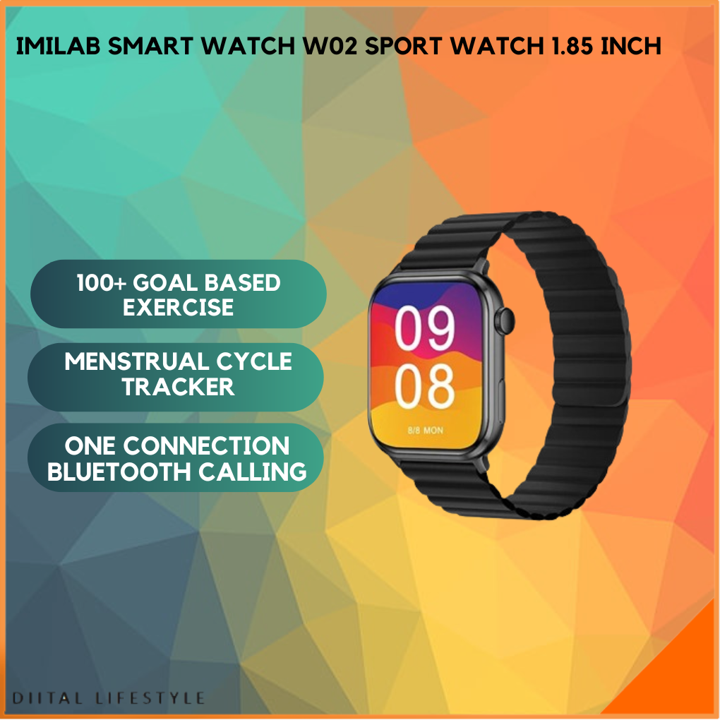 IMILAB W02 Smart Watch Man Watch 280mAh Long Battery Life