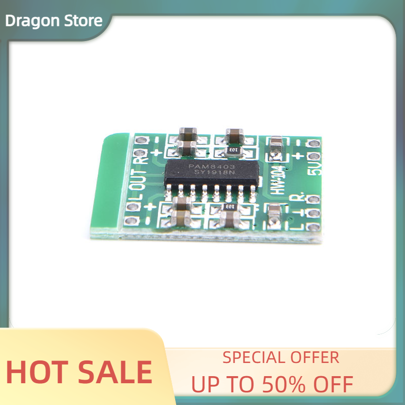 Dragon PAM8403 3W Digital Class D Amplifier Board module Audio Speaker Sound Board