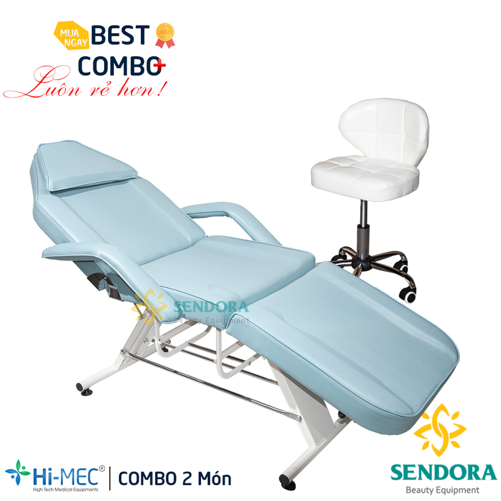Bộ COMBO Giường Ghế Phun Xăm Thẩm Mỹ - Giường Ghế SPA Thẩm Mỹ Cao Cấp giá rẻ
