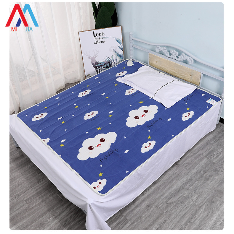 XIAOMIJIA Intelligent timing double double control temperature electric blanket wholesale thickened student dormitory home heating single electric blanket