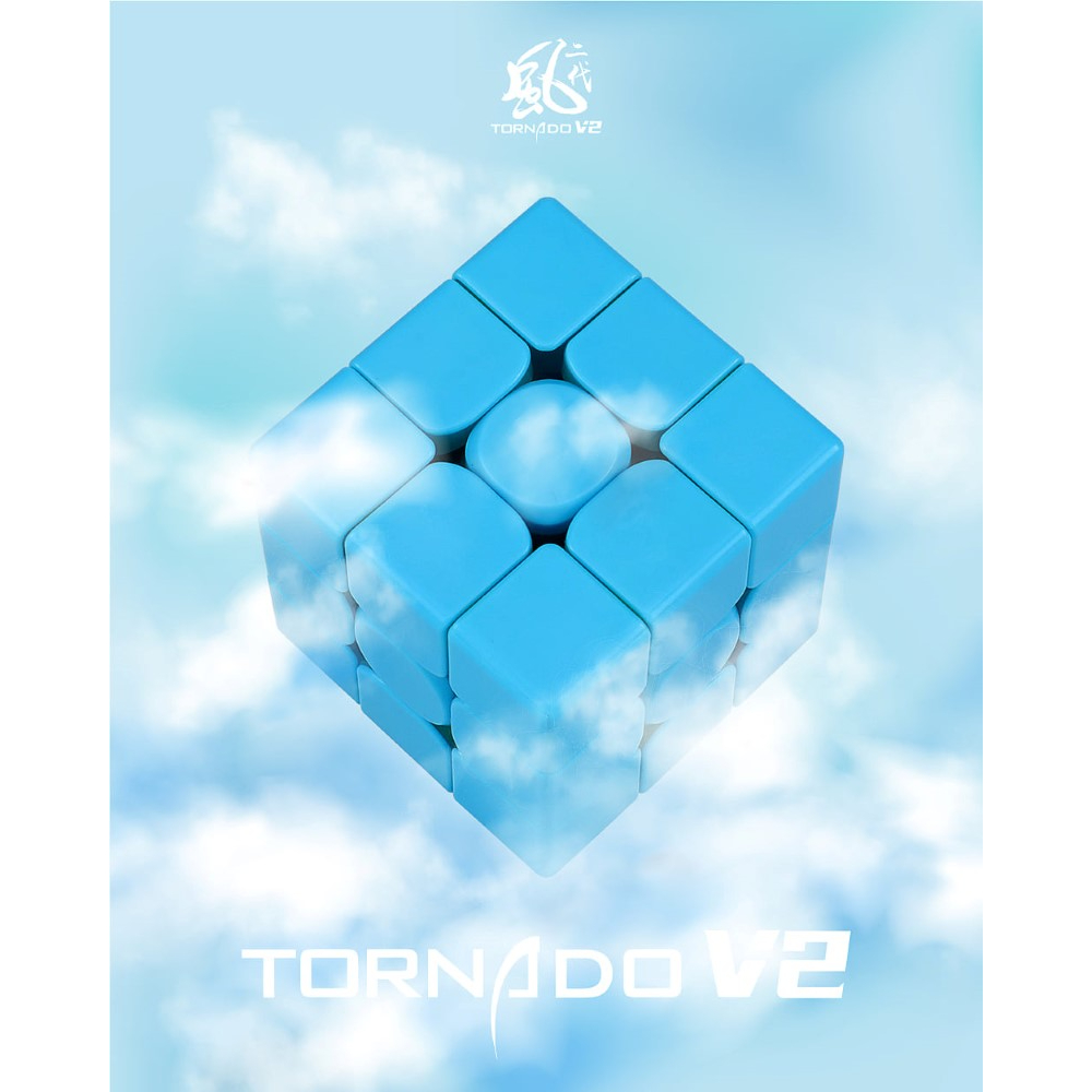 Rubik 3x3 QiYi XMD Tornado v2 M Winter (Limited Edition)