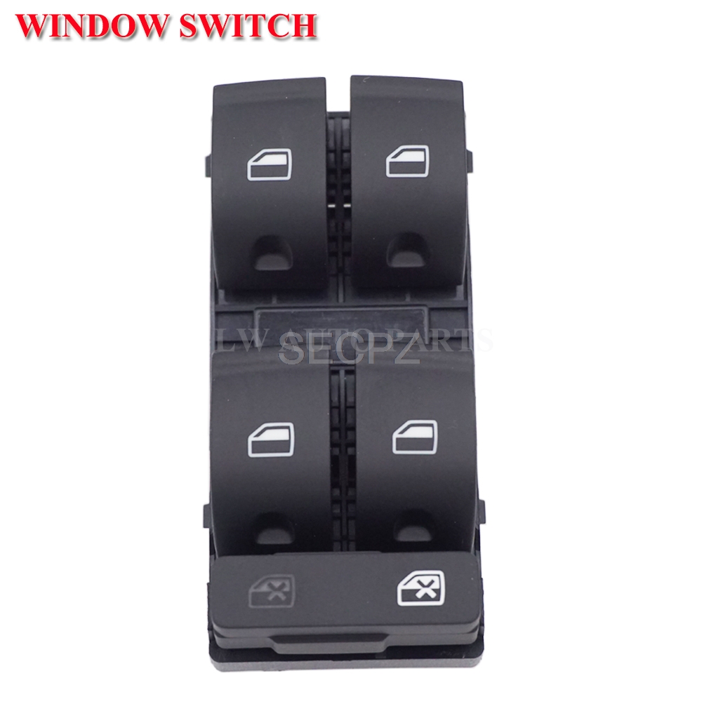 Driver Power Master Front Door Window Switch Console For AUDI A4 S4 B6 B7  RS4 SEAT Exeo 8E0 959 851 8E0 959 851B 8E0959851
