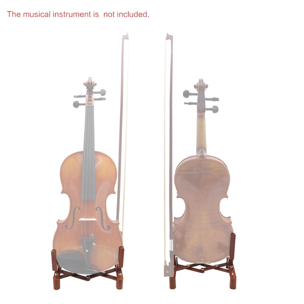 Phổ violon khung violon essories Trọng lượng nhẹ tiện dụng có thể gập lại chân đỡ nhựa cho kích thước đầy đủ 4/4 3/4 1/2 1/4
