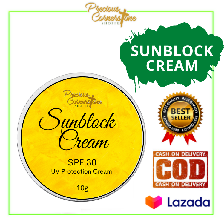 PCS Sunblock Cream SPF 30 10g - UV Protection Cream, Non Greasy for ...
