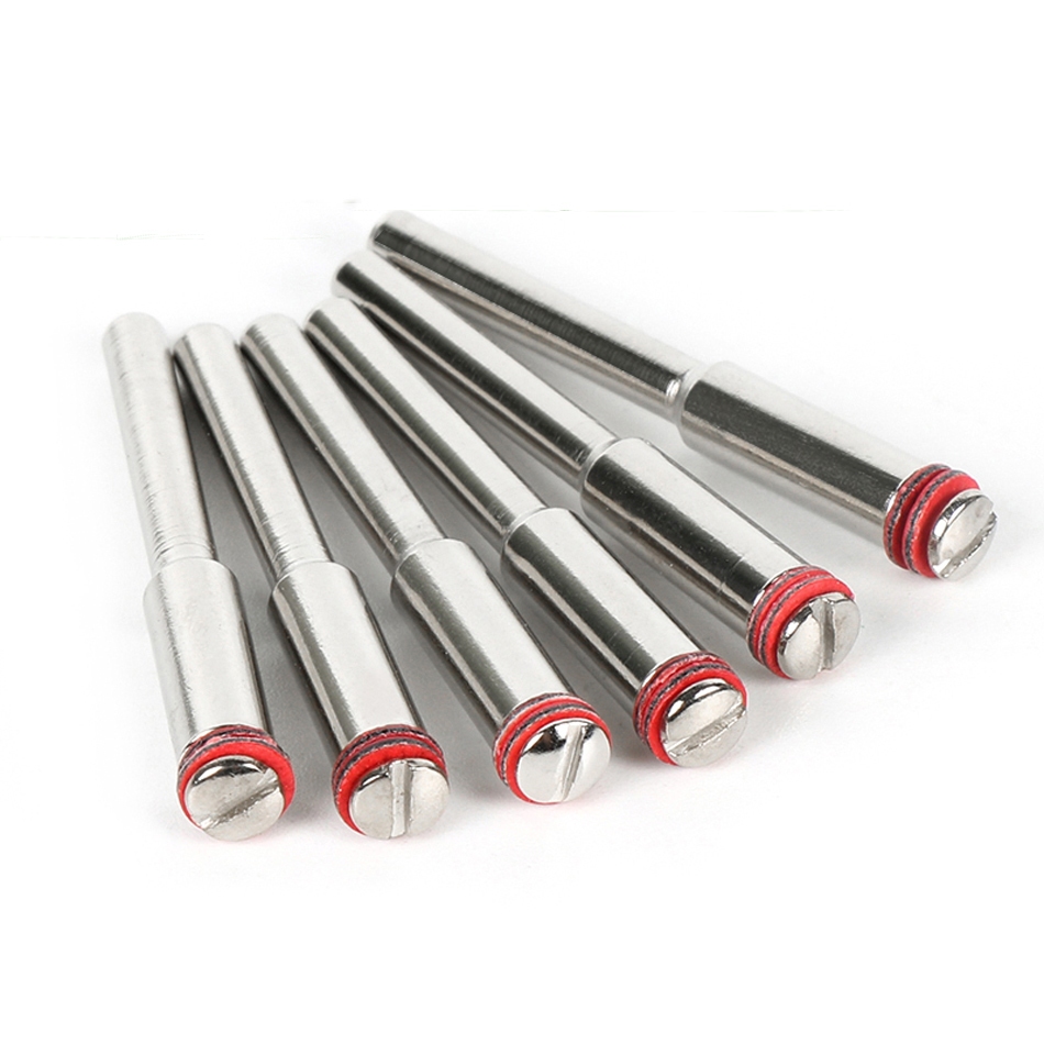 Trục kẹp đá cắt, lưỡi cắt mini lỗ 2mm, kẹp lưỡi cắt kim loại tổng hợp cán 2.3mm và 3mm