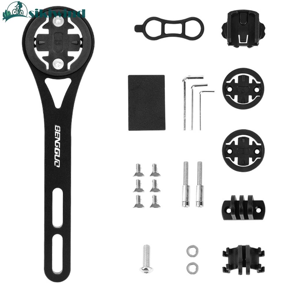 Road Bike Stopwatch Holder Compact Bike Sports Camera Mount Aluminum Alloy Bicycle Phone Stem Bracket Bike Accessories