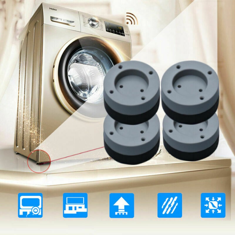 Bộ 4 Đế Chống Rung Máy Giặt Silicon Cao Cấp