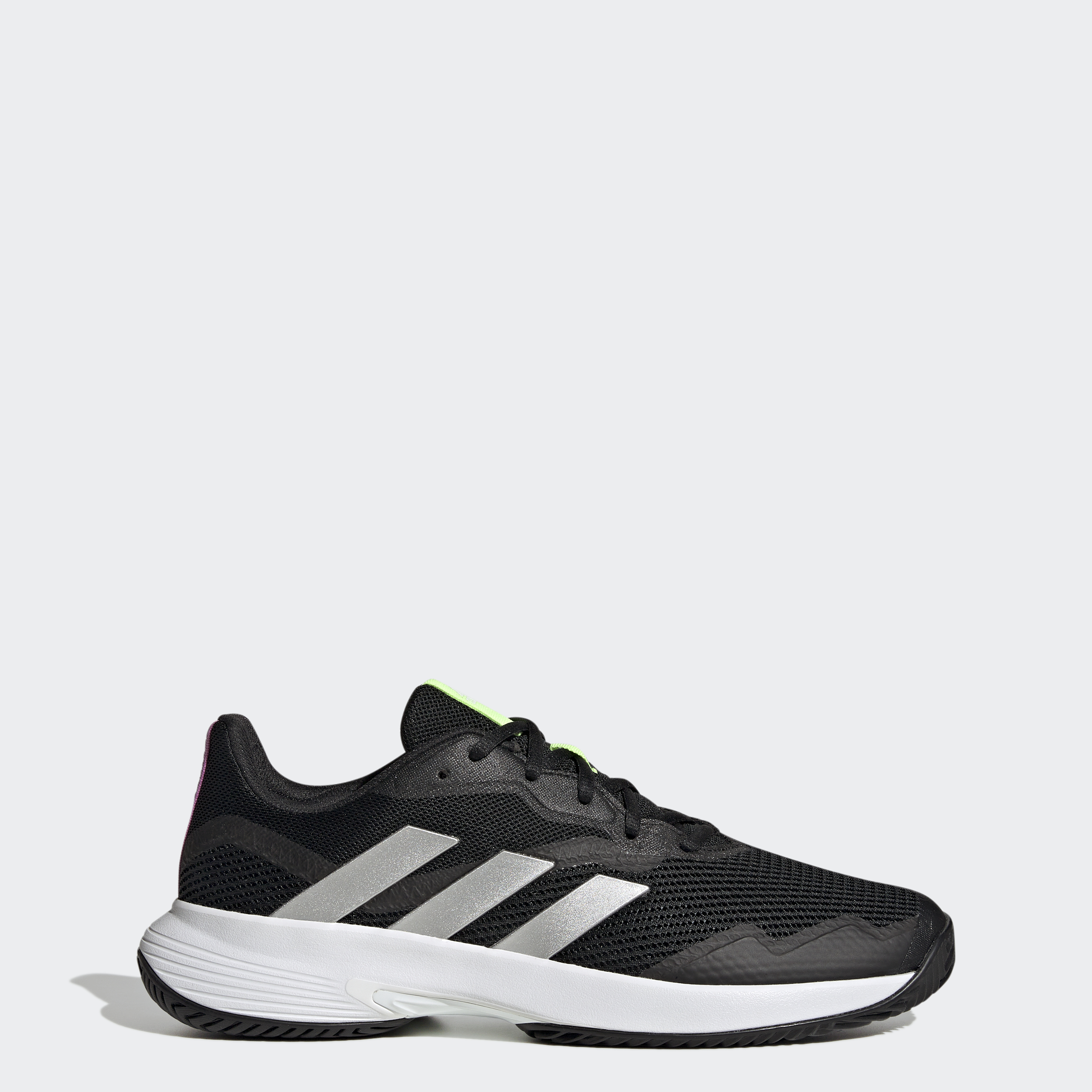 Adidas quần vợt giày tennis courtjam control nam đen gw4225