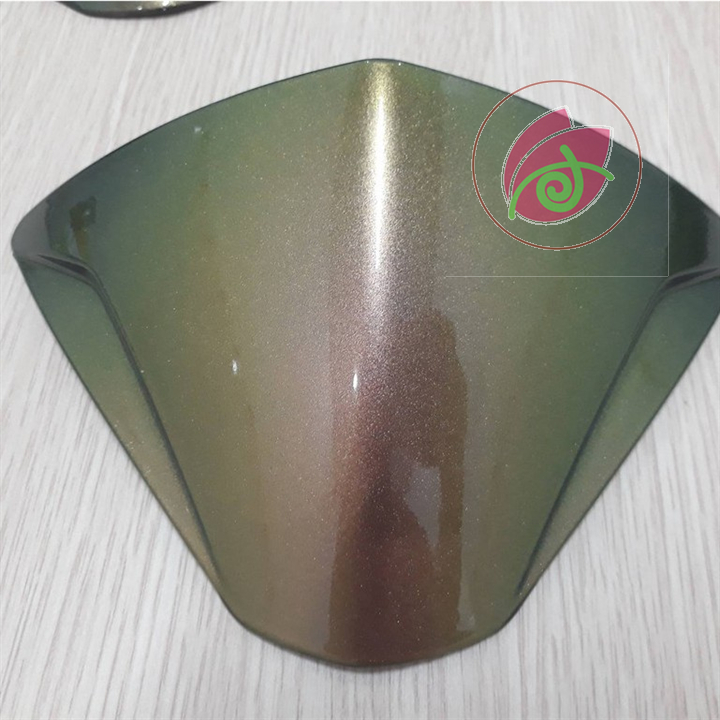 Sơn Samurai 3D vàng ánh xanh T808