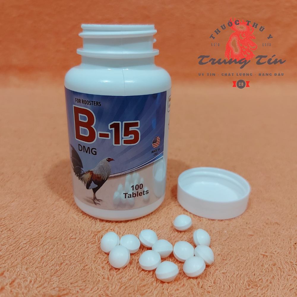 B15 - (thuốc nuôi gà cao cấp của MỸ) bo lớn , mau lên nước máu , thuốc gà đá