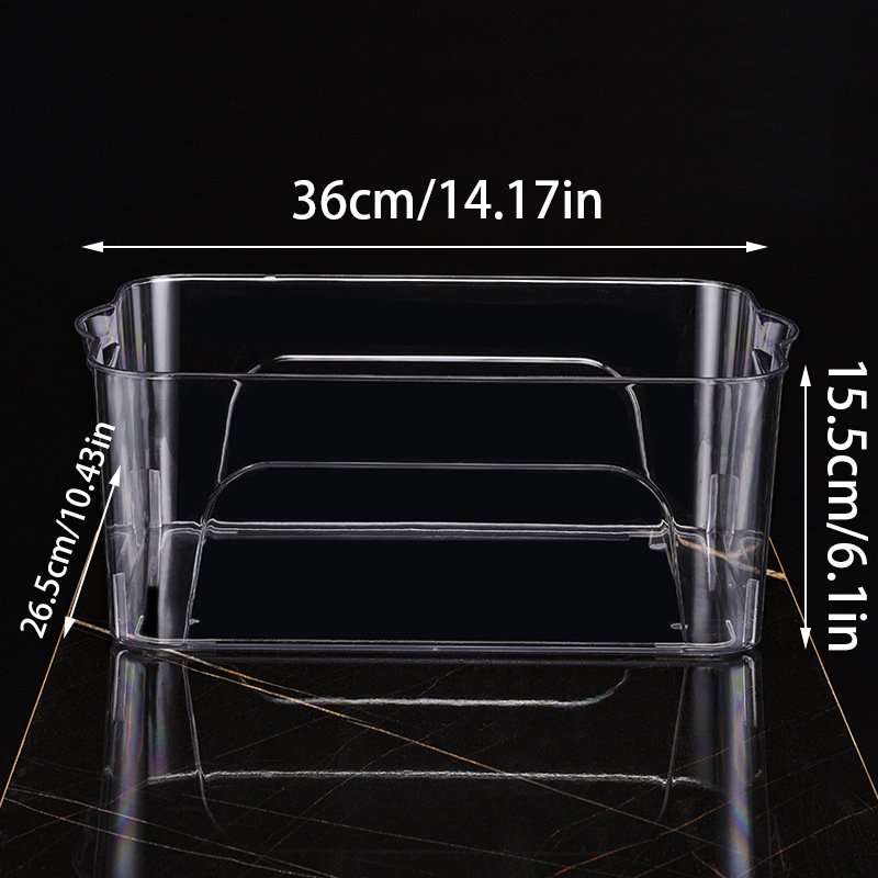 Shenggao Tabletop Ultra-white Organic Glass PET Mobile Small Ecological Water Tank Plastics Explosion-proof Fish Tank Home Decor Aquarium Box