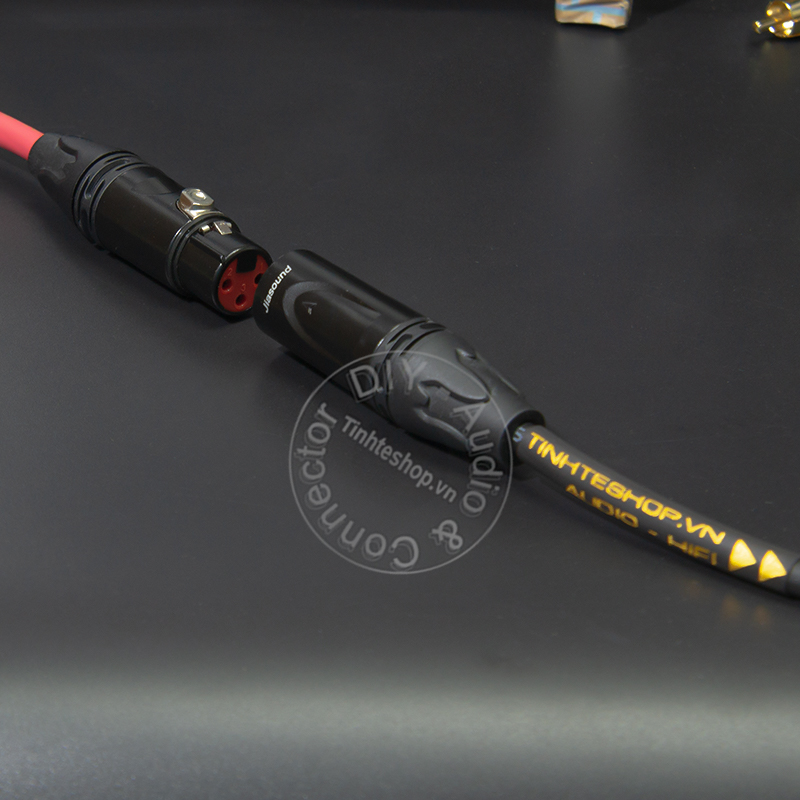 Cáp micro 6.5mm ra canon cái DIY 0.5M đến 10M - Dây canon ra 6 ly