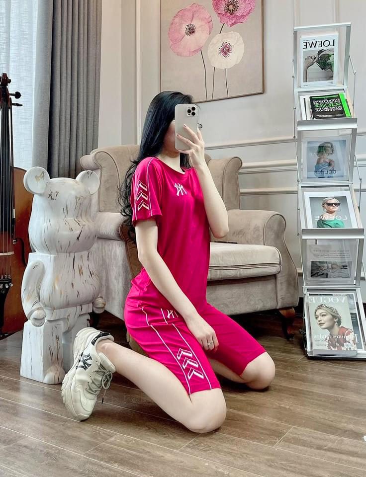 Set thời trang cotton lửng mặc nhà sang chảnh