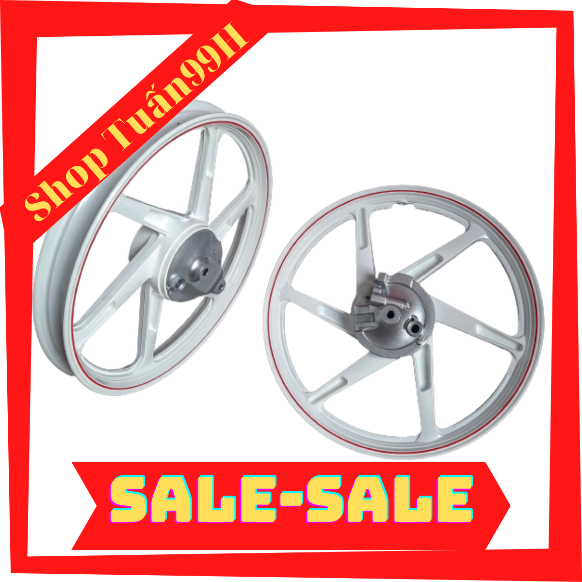 Mâm 6 cây kiểu Satria dành cho Dream, Wave nhỏ thắng đùm