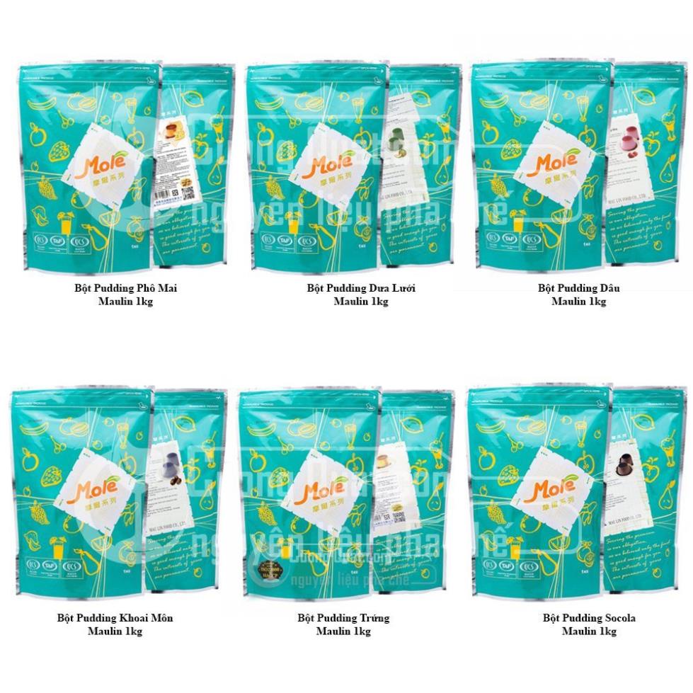 Pudding Đài Loan Maulin (Đủ Mùi) Gói 1KG