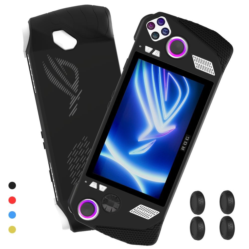 PDG Silicone Back Cover Soft Game Accessories Professional Protective Case for ASUS ROG Ally