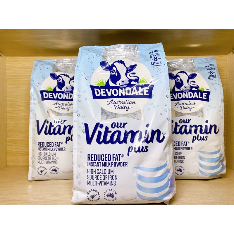 Sữa bột Devondale Out Vitamin Plus 1kg Úc