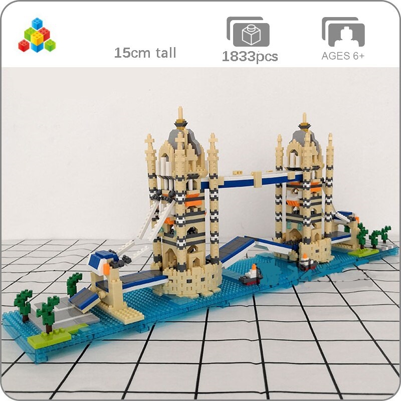 Cầu Tháp Luân Đôn - London Tower Bridge ( Lego Architecture )