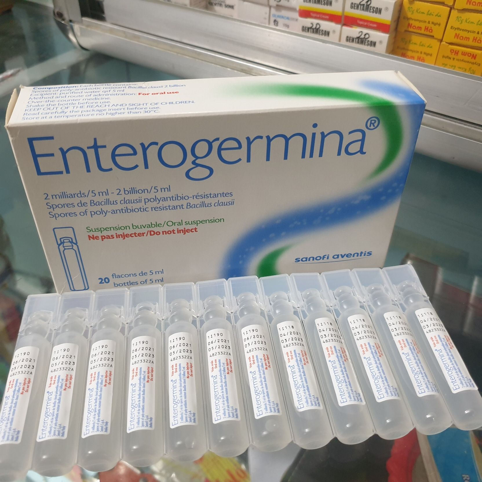 Enterogermina 2 billion 5ml - chống loạn khuẩn đường ruột - ảnh sản phẩm 1