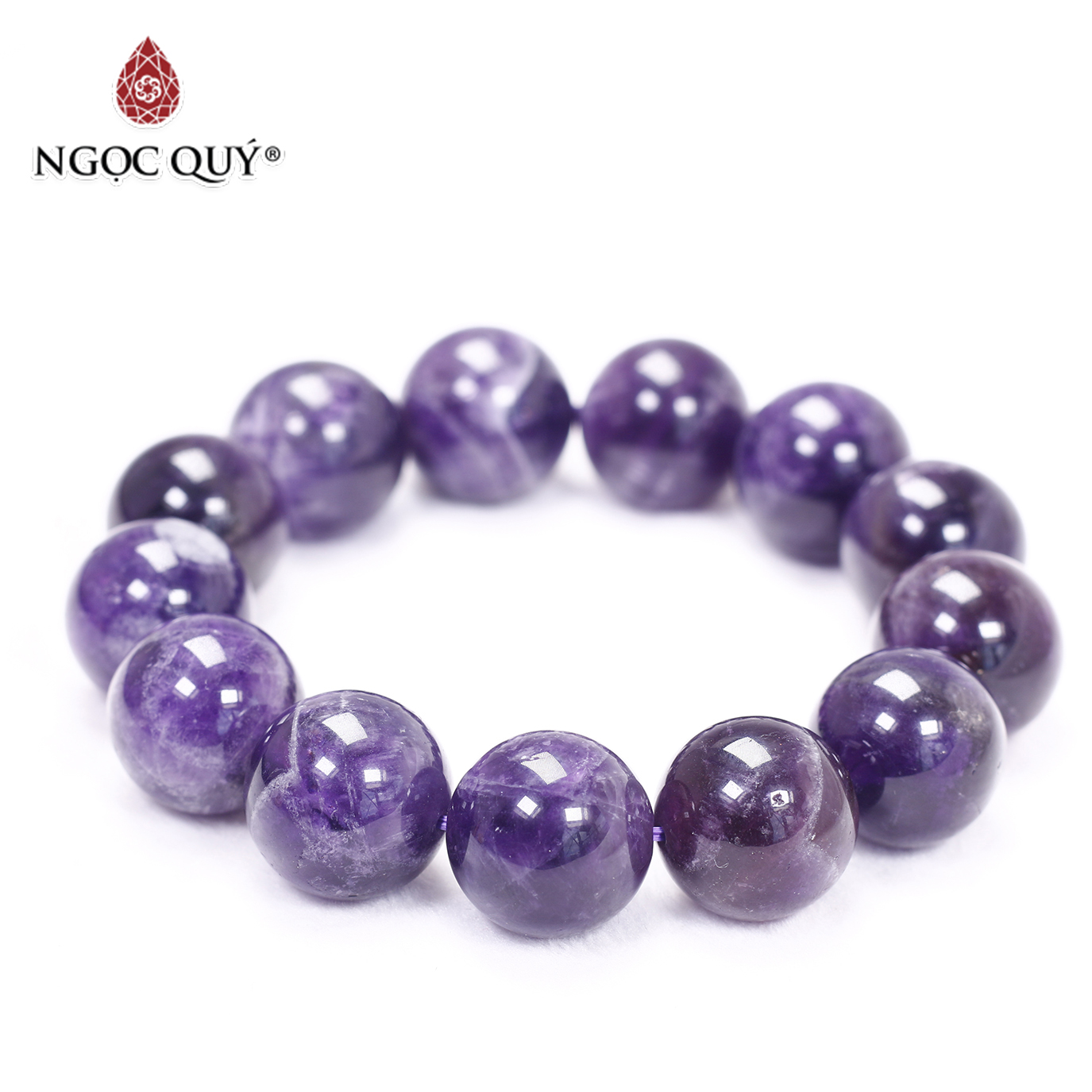 Vòng Tay Thạch Anh Tím - Ngọc Quý