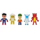 [UNHJ] 24pcs Stumble Fall Guys Action Figures Toys Game Character Card PVC Model Kawaii Anime Collection Dolls Kids Gifts. 