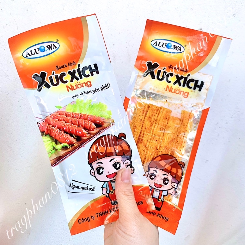[ sỉ ] 30 Gói Snack Hình Xúc Xích Nướng