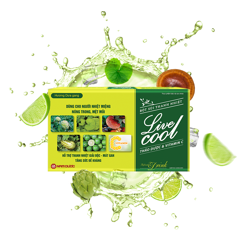 Viên sủi - Bột sủi thanh nhiệt Livecool