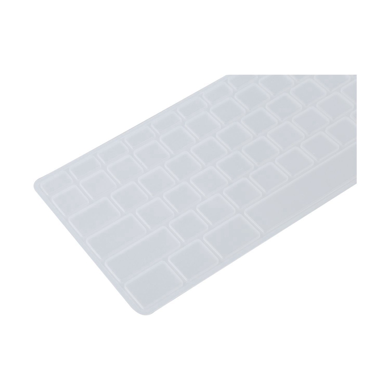 2X Silicone Thin Keyboard Skin Cover Protector with Numeric Keypad for