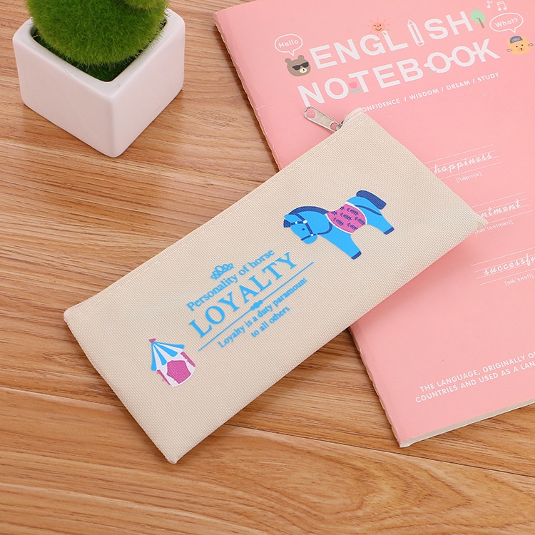 Hộp bút bóp viết vải nhiều mẫu dễ thương cute TooYoo TY0175