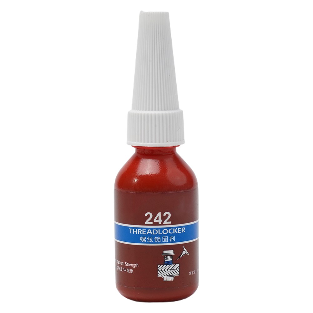 HOMETOOL Heavy Duty 10ml Threadlocker 262 for Locking and Sealing Industrial Machinery