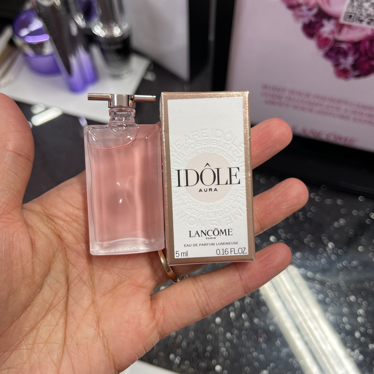 Ready Stock Uk Lancome Idole Aura New Idol Perfume Women Fragrance 5Ml ...