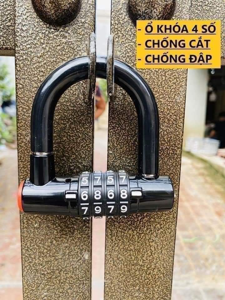 Ổ KHÓA SỐ 4 SỐ SCHONE GERMARY - CHỐNG CẮT - CHỐNG PHÁ