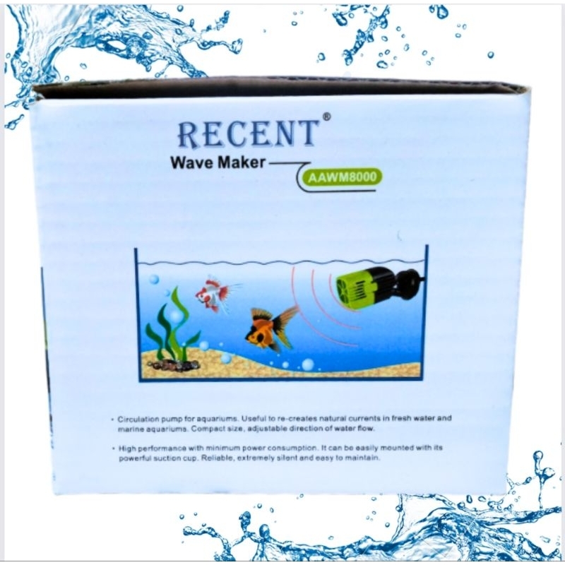 RECENT WAVE MAKER AA 8000 Mesin Arus Ombak Air