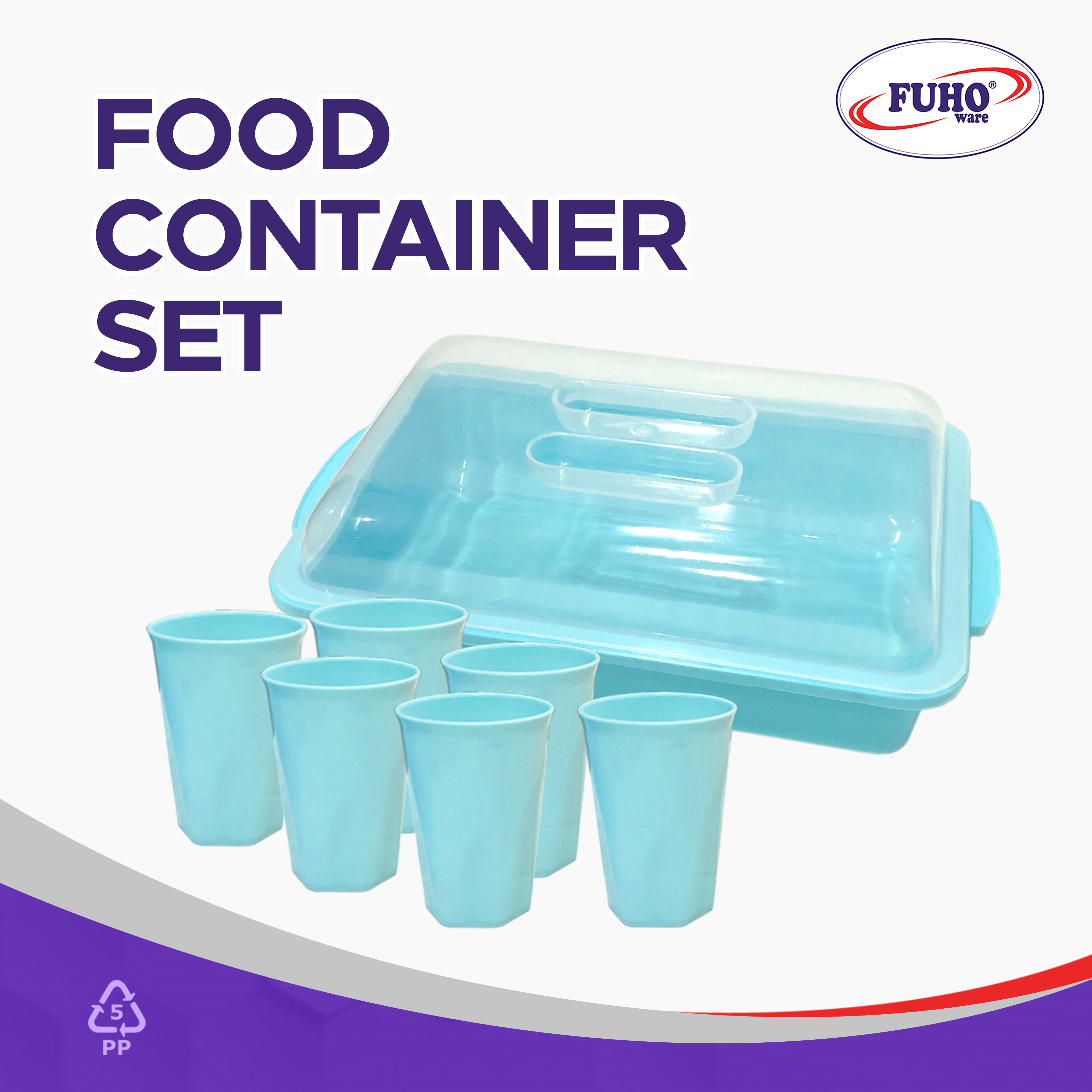 Food Container Set Food Container W/ Cover and Tumbler -Bundle #2 ...