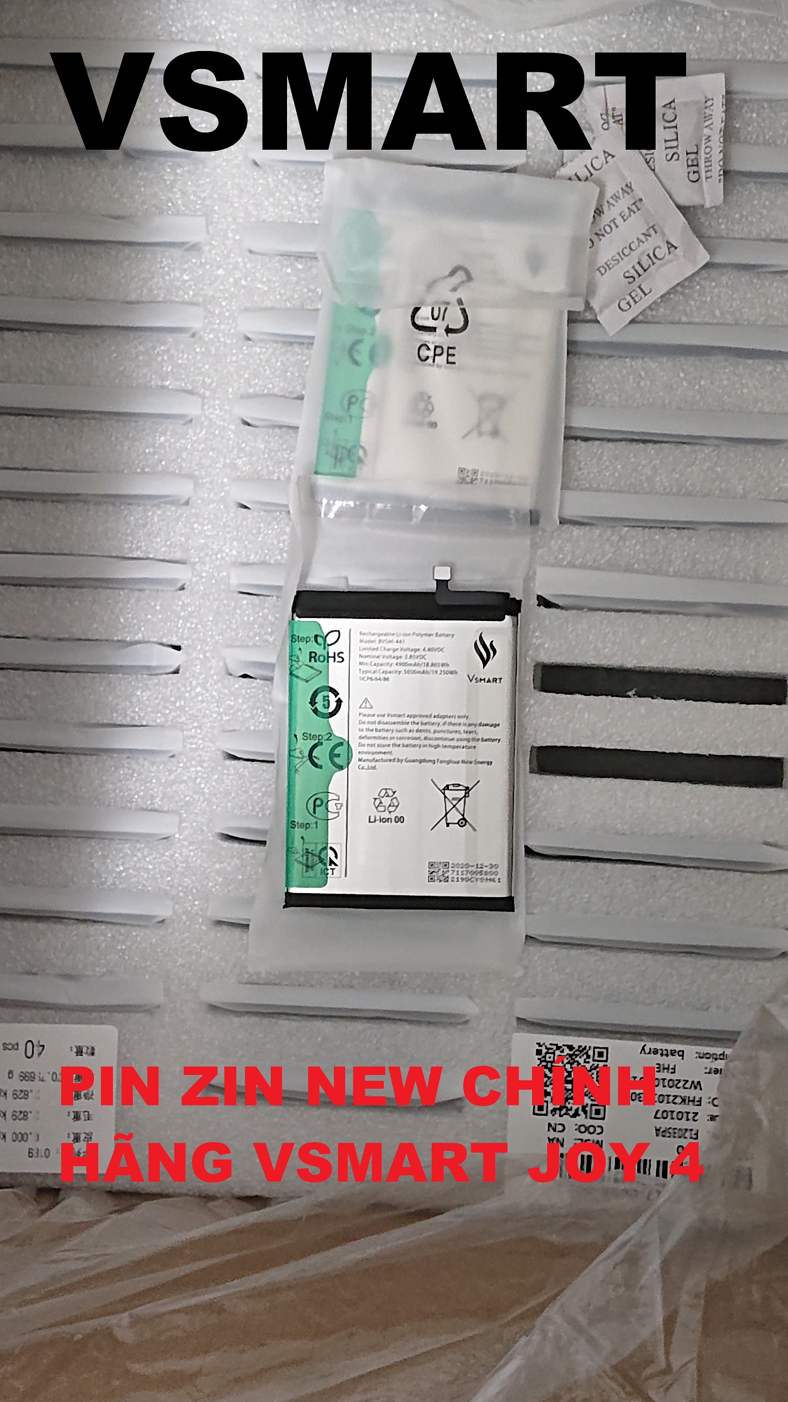 PIN ZIN NEW CHÍNH HÃNG VSMART JOY 4 : BSVM-441