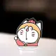 Mô hình Mini Doraemon Dora The Kid Wang Dora Standee Chibi Anime Manga chú mèo máy robot trang trí góc học tập cao 3cm. 