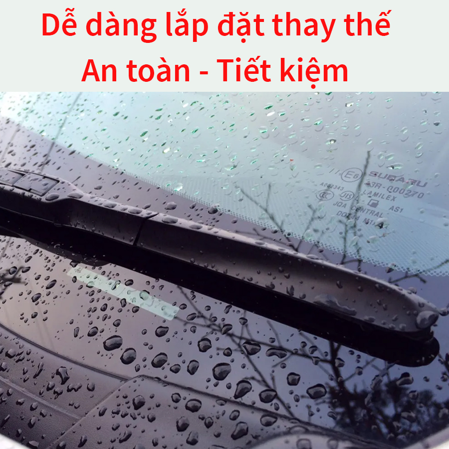 [Frame soft multi-purpose] 1 pair wiper boneless wipers blade Silicon senior multi-purpose car line honda Brio, jazz, city, CR-V, HR-V, civic, accord stick brush wipers rain Silicon soft don't boned, wiper car glass Oto, bar rain windshield wiper