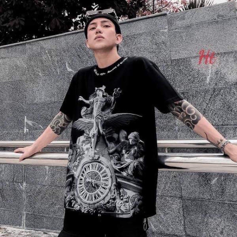 [SIÊU PHẨM ] Áo Miken Chữ Vòng Cổ Siêu Hot A67