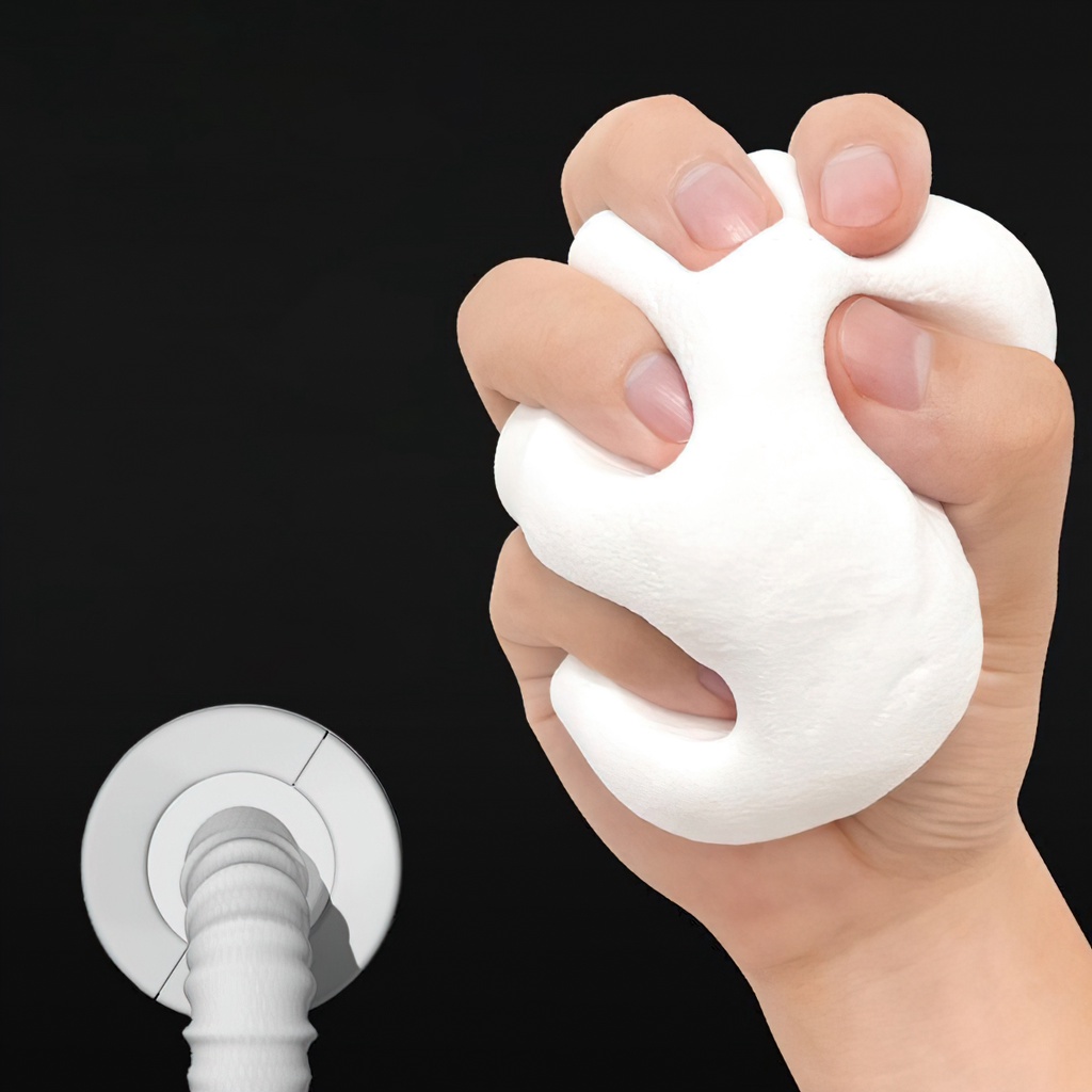 10 gó iXi Măng Trắng Chống Thấm Cách Nhiệt Bùn Đất Sét Keo Trám Tường Nhà Lỗ Điều Hoà Đường Ống Nước -Lumbley