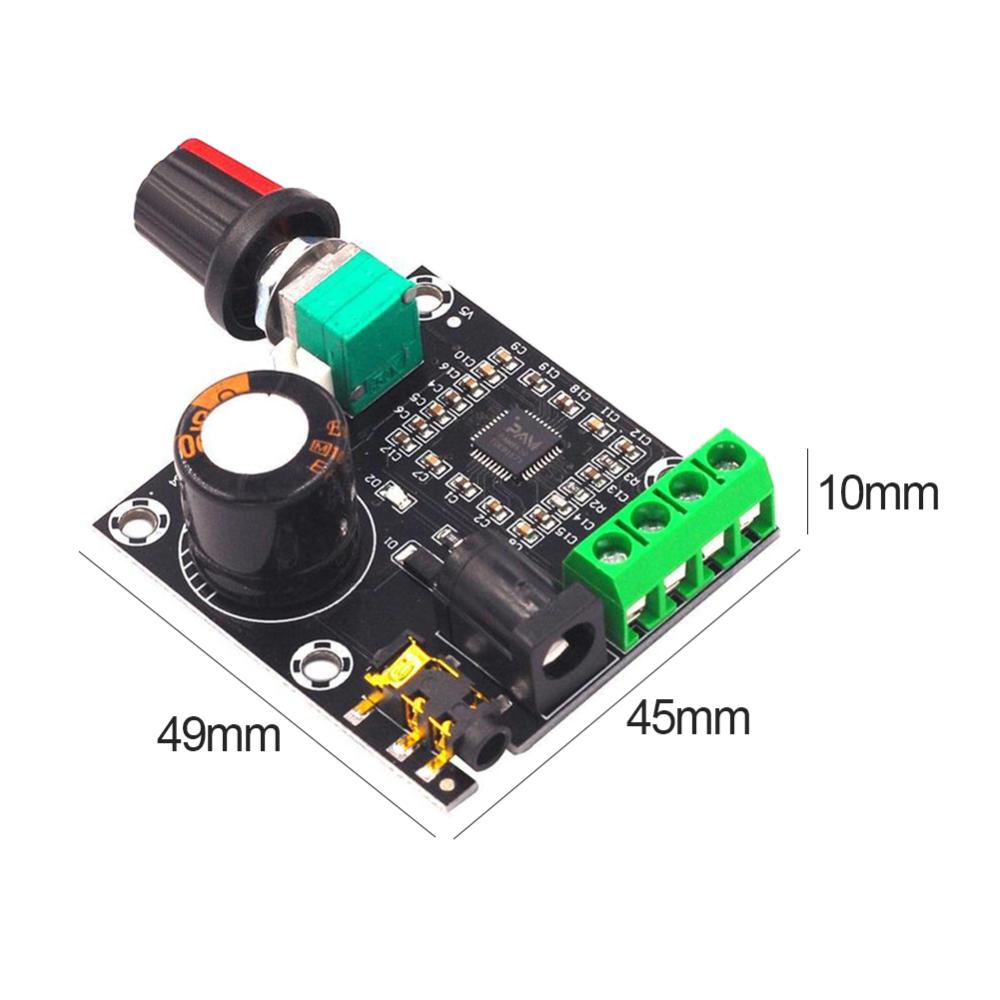 Pam8610 Lớp D âm thanh kỹ thuật số bảng khuếch đại 15W + 15W âm thanh stereo Bộ khuếch đại điện 12V