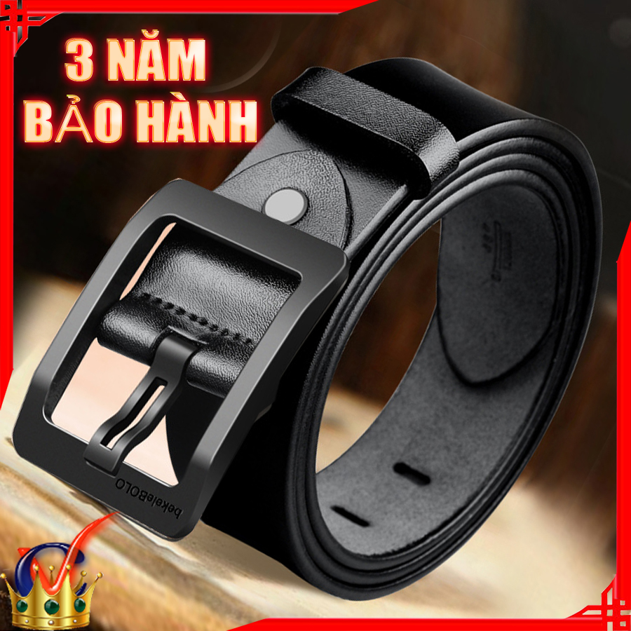 Bekele men's fashion bustier leather belt buckle blackbelts 100% cow leather belts