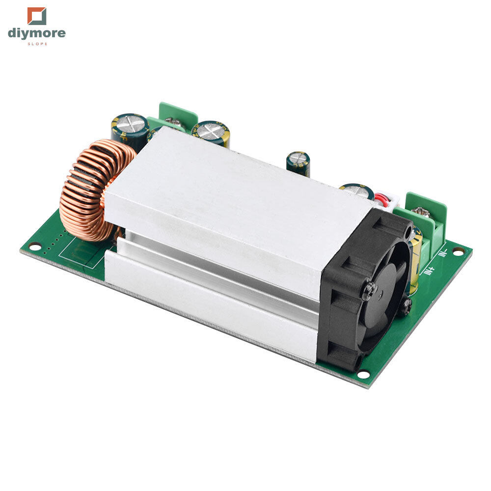 diymore slope DC-DC Buck Converter Step Down Module DC 12V-75V to 5-48V 25A Adjustable Voltage Step Down Converter