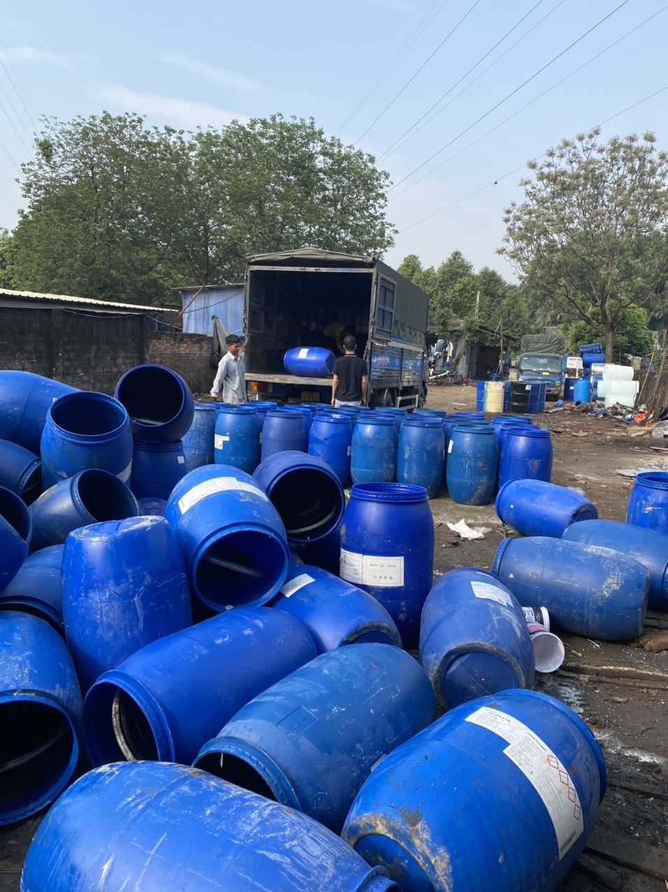 THÙNG PHI NHỰA 50L - hàng đã qua sử dụng 90%