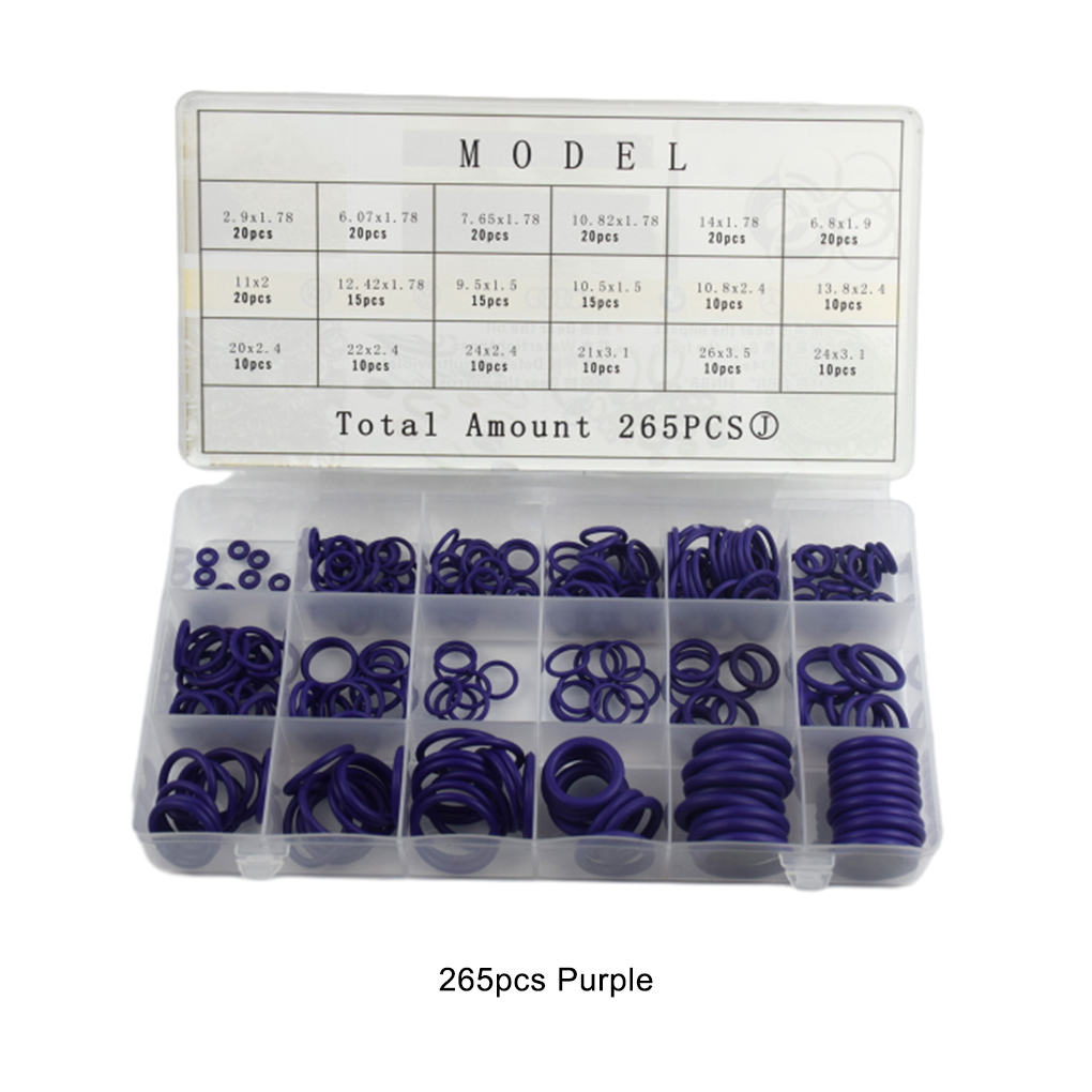 1/2/3 Multi-Purpose Rubber O-Rings - Durable Precision-Made Non-Toxic Rubber O Ring Silicone Ring