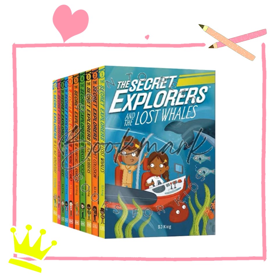 Ready Stock] The Secret Explorers Box Set (11 Books) | Lazada